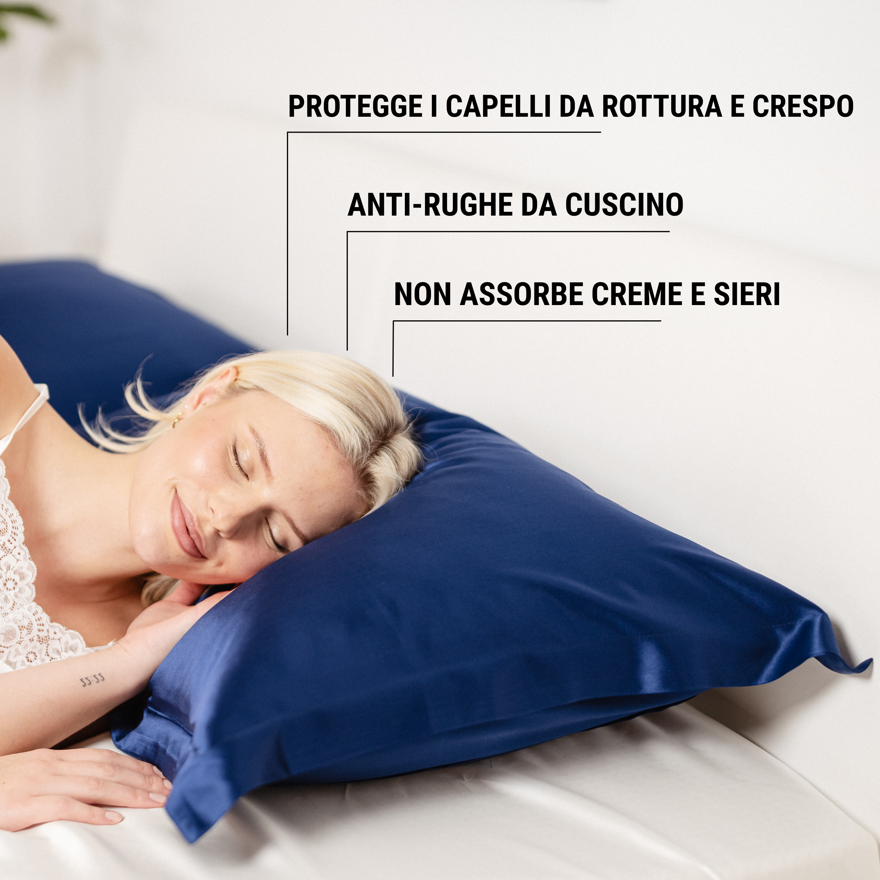 Federa in seta 50×80 in 100% pura seta (22 Momme, Classe 6A) di GN Glowy Nights® –  federa di seta dermatologicamente testata, effetto anti-crespo, per capelli morbidi e una pelle luminosa