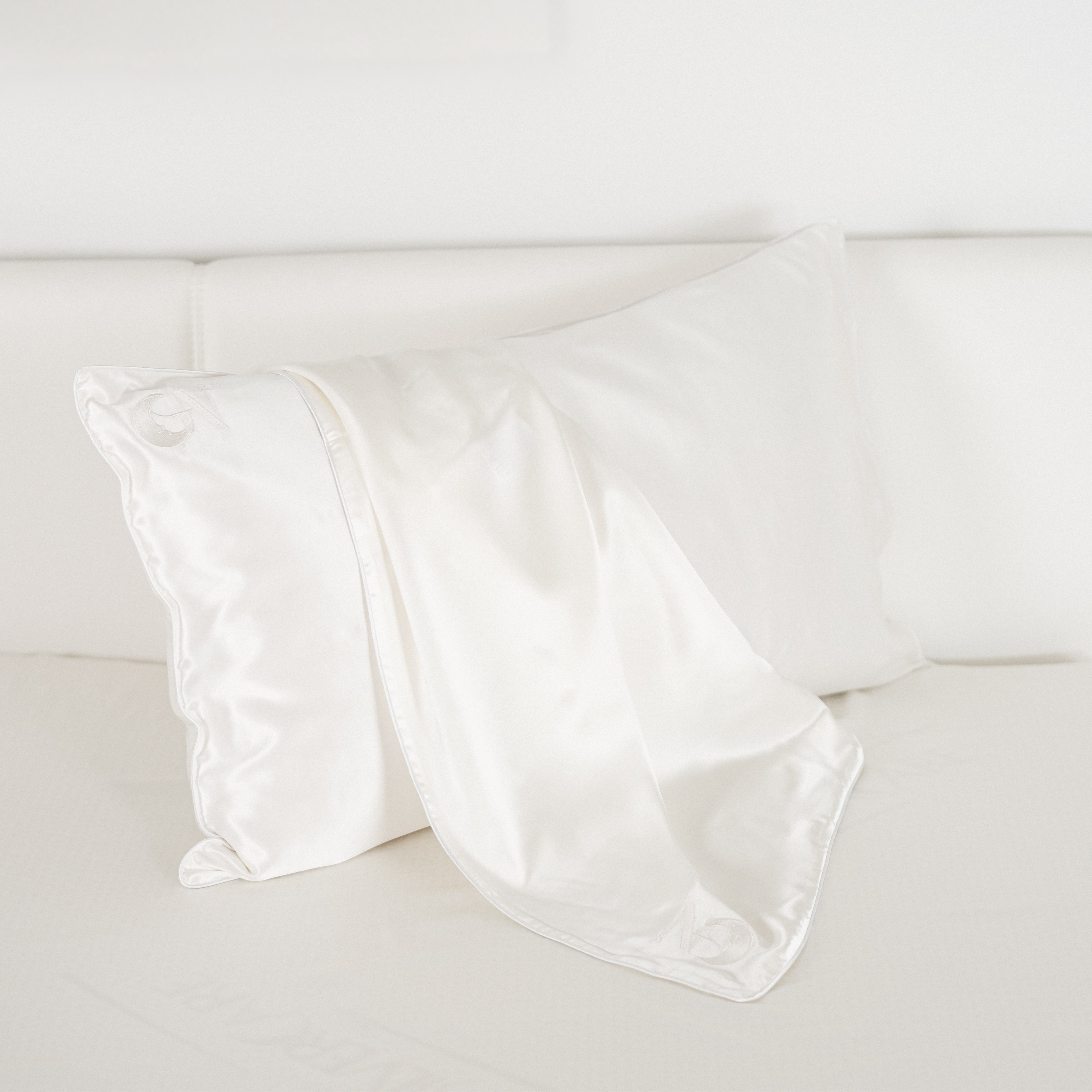 Federa in seta 50×80 in 100% pura seta (22 Momme, Classe 6A) di GN Glowy Nights® – dermatologicamente testata, effetto anti-crespo, per capelli morbidi e una pelle luminosa